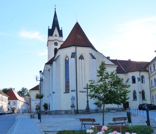 Kostel Panny Marie Královny a sv. Jiljí v Třeboni